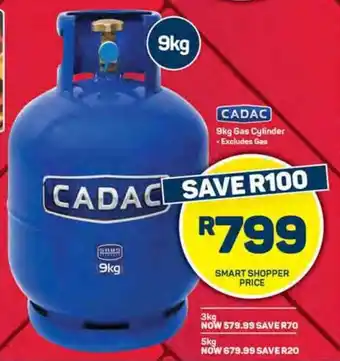 Pick n Pay Hypermarket CADAC 9kg Gas Cylinder offer