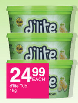 Save D'Lite Tub 1kg offer
