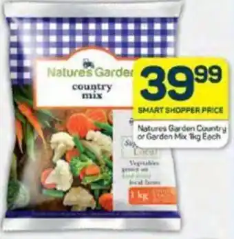 Pick n Pay Natures Garden Country or Garden Mix 1kg Each offer