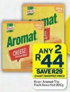 Pick n Pay Knorr Aromat Trio Pack Assorted 200g offer