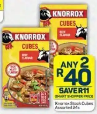 Pick n Pay Knorrox Stock Cubes Assorted 24s offer