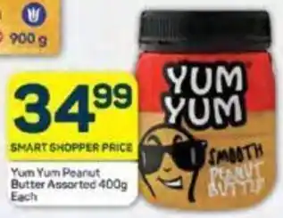 Pick n Pay Yum Yum Peanut Butter Assorted 400g Each offer