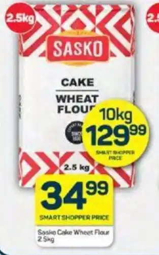 Sasko Cake Wheat Flour 2.5kg