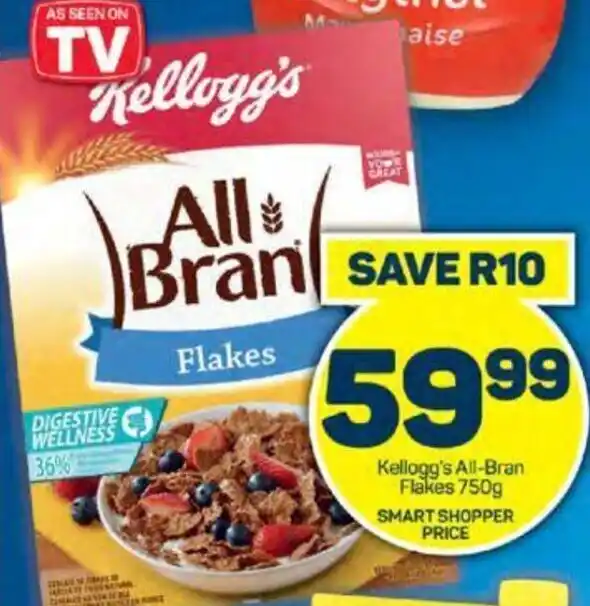 Kellogg's All-Bran Flakes 750g offer at Pick n Pay