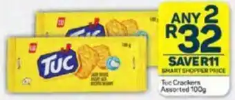 Tuc Crackers Assorted 100g