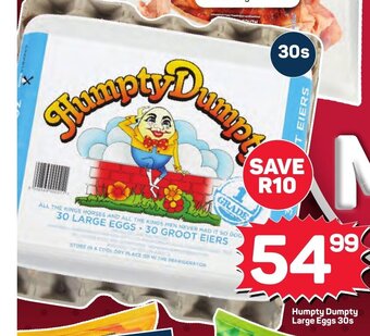 Pick n Pay Humpty Dumpty Large Eggs 30s offer