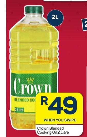 Pick n Pay Crown Blended Cooking Oil 2 Litre offer