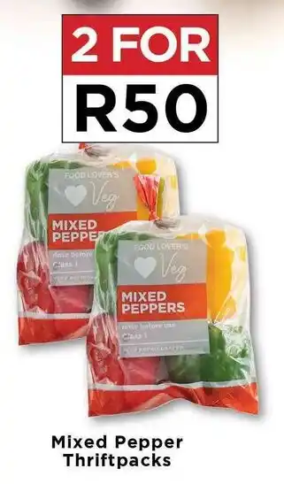 Food Lover's Market Mixed Pepper Thriftpacks offer