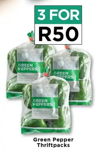 Food Lover's Market Green Pepper Thriftpacks offer