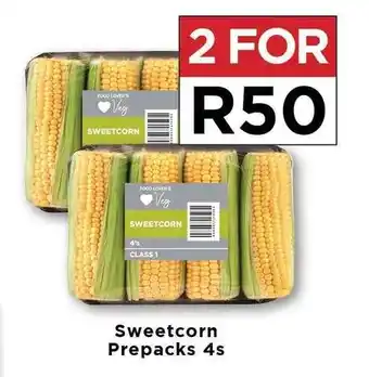 Food Lover's Market Sweetcorn Prepacks 4s offer