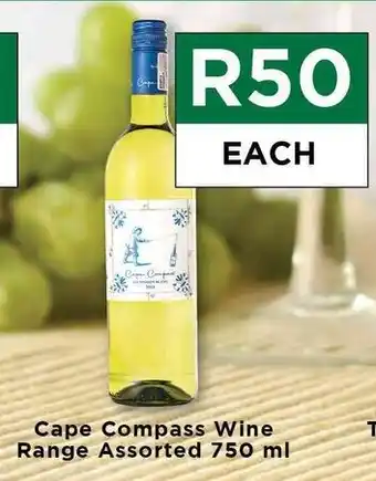 Food Lover's Market Cape Compass Wine Range Assorted 750ml offer