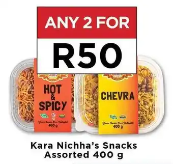 Food Lover's Market Kara Nichha's Snacks Assorted 400g offer
