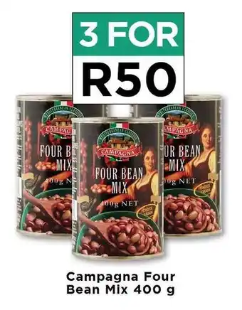 Food Lover's Market Campagna Four Bean Mix 400g offer
