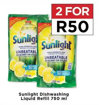 Food Lover's Market Sunlight Dishwashing Liquid Refill 750ml offer