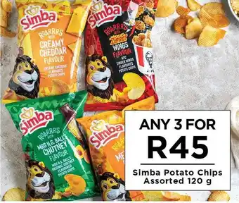Food Lover's Market Simba Potato Chips Assorted 120g offer