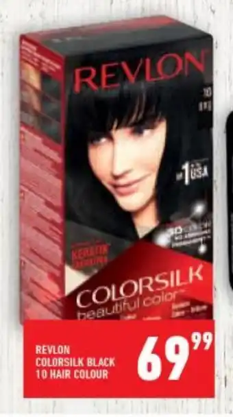 Shoprite REVLON COLORSILK BLACK 10 HAIR COLOUR offer