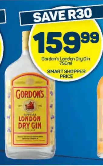 Pick n Pay Gordon's London Dry Gin 750ml offer