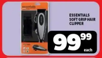 Usave ESSENTIALS SOFT GRIP HAIR CLIPPER offer