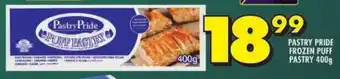 Shoprite PASTRY PRIDE FROZEN PUFF PASTRY 400g offer