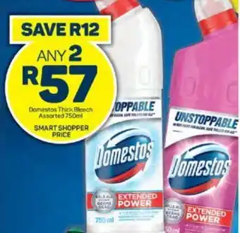Pick n Pay Domestos Thick Bleach Assorted 750ml offer