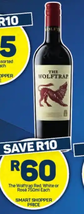 The Wolftrap Red, White or Rose 750ml Each