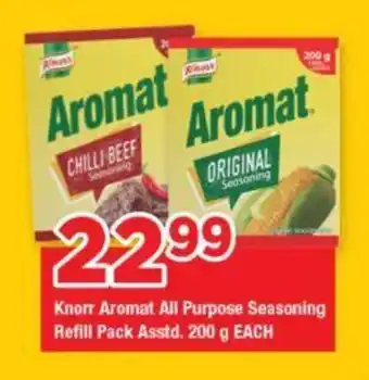 OK Grocer Knorr Aromat All Purpose Seasoning Refill Pack Asstd. 200g EACH offer