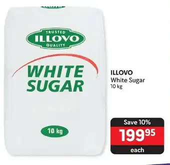 Makro ILLOVO White Sugar 10kg offer