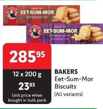 Makro BAKERS Eet-Sum-Mor Biscuits (All variants) offer
