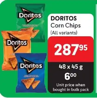 Makro DORITOS Corn Chips (All variants) offer