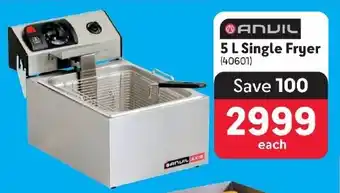 Makro 5 L Single Fryer offer