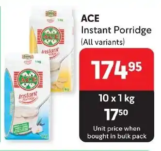 Makro ACE Instant Porridge (All variants) offer