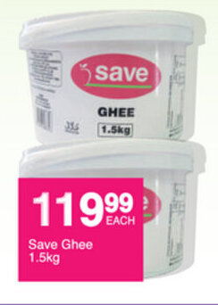 Save Save Ghee 1,5kg offer
