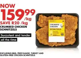 Woolworths CRUMBED CHICKEN SCHNITZELS offer