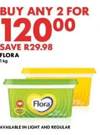Woolworths FLORA 1kg offer