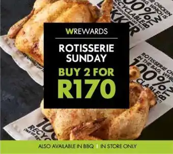 Woolworths ROTISSERIE offer