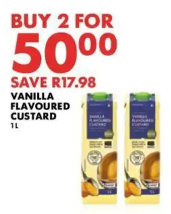 Woolworths VANILLA FLAVOURED CUSTARD 1L offer