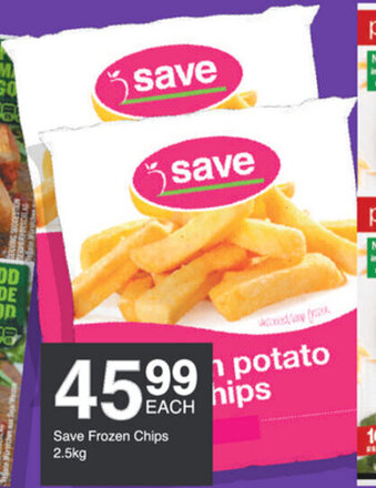 Save Save Frozen Chips 2,5kg offer