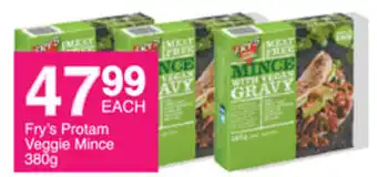 Save Fry's Protam Veggie Mince 380g offer