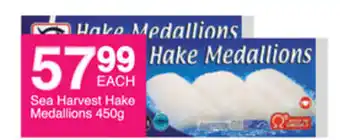 Sea Harvest Hake Medallions 450g