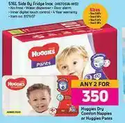 Game Huggies Dry Comfort Nappies & Huggies Pants-For Any 2 offer
