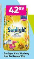 Game Sunlight hand Washing Powder Regular-2Kg offer