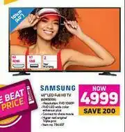 Game Samsung 40" LED Full HD TV 40N5000 offer