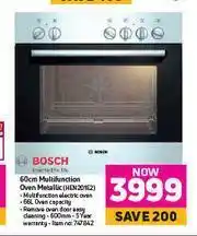 Game Bosch 60cm Multifunction Oven Metallic offer