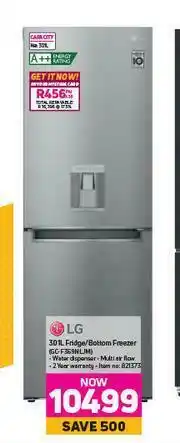 Game LG 301L Fridge Bottom Freezer offer