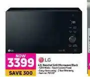 Game LG 42L Neochef Grill Microwave Black offer