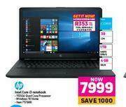 Game 0HP Intel Core i3 Notebook offer