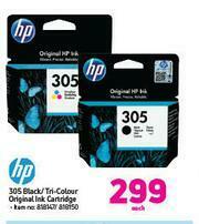 Game HP 305 Black/Tri Colour Original Ink Cartridge-Each offer