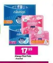 Game 2Always Maxi Pads (Assorted)-Each offer
