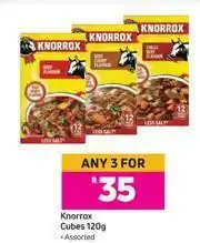 Game Knorrox Cubes Assorted-For Any 3 x 120g offer
