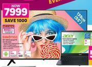 Game Sinotec 55" UHD Android TV STL-55U20AT offer